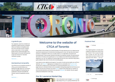 CTGA of Toronto website